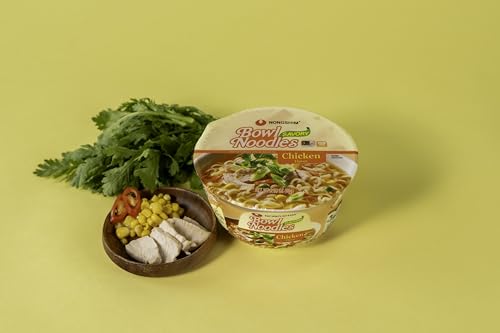 Nongshim BPA-free, microwave-safe bowl for safe reheating.