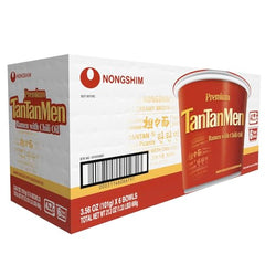 Nongshim Gourmet Tantanmen sesame peanut sauce highlighting nutty depth