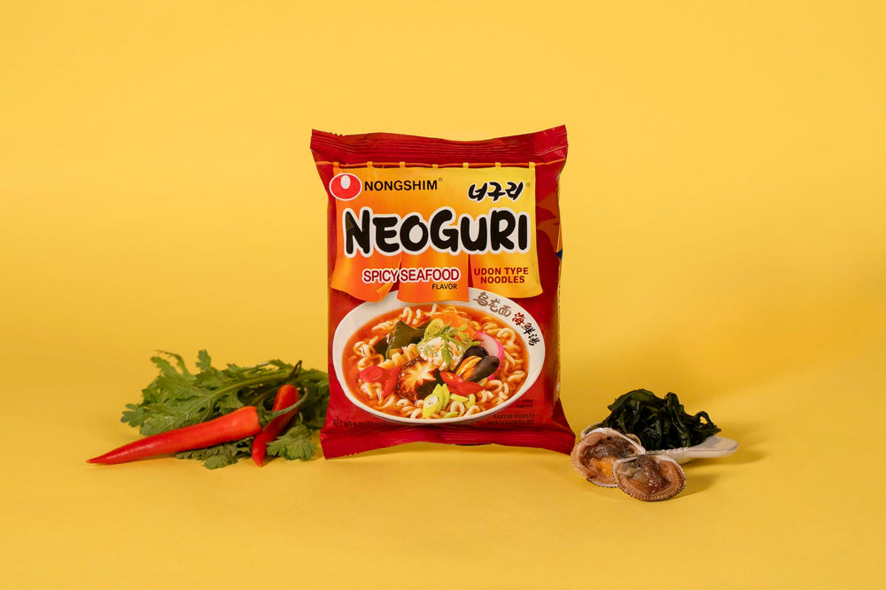 Nongshim Neoguri ready-to-eat bowl ideal for cozy nights at home