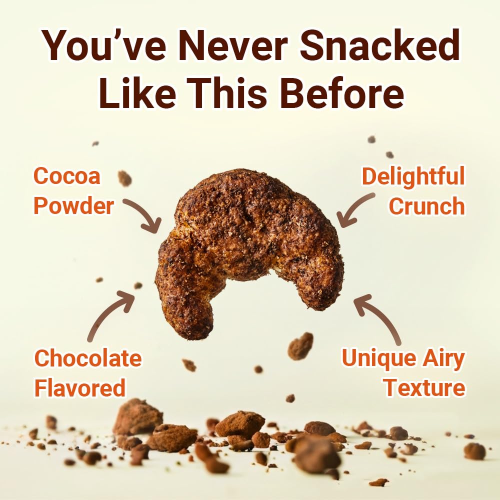 Nongshim Ppang Bujang chocolate roll bite with melted chocolate — showcases melt-in-your-mouth moment.