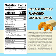 Nongshim Ppang Bujang salted butter roll snack, buttery aroma highlights savory-sweet flavor.