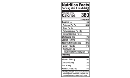 Nongshim ramen on market shelf display signals a quick, satisfying option.
