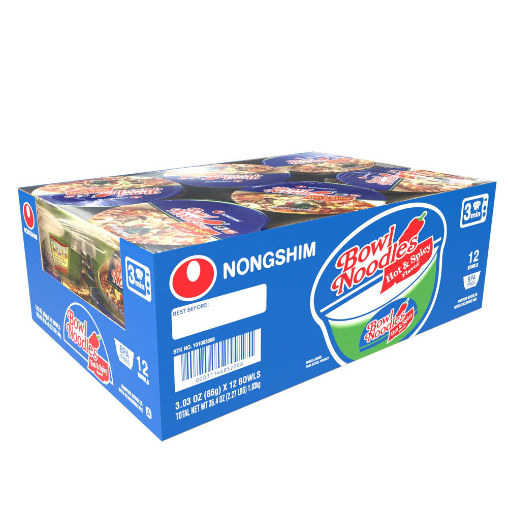 Nongshim ramen noodles microwave-ready in minutes, ideal for busy days
