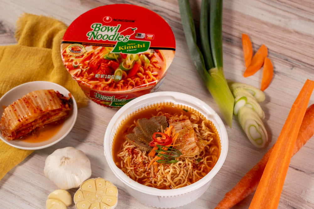 Nongshim ramen ready in minutes, ideal for busy days