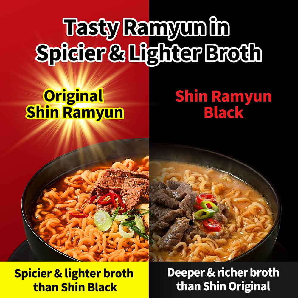 Nongshim Shin Ramyun Bowl microwave-ready for quick meals