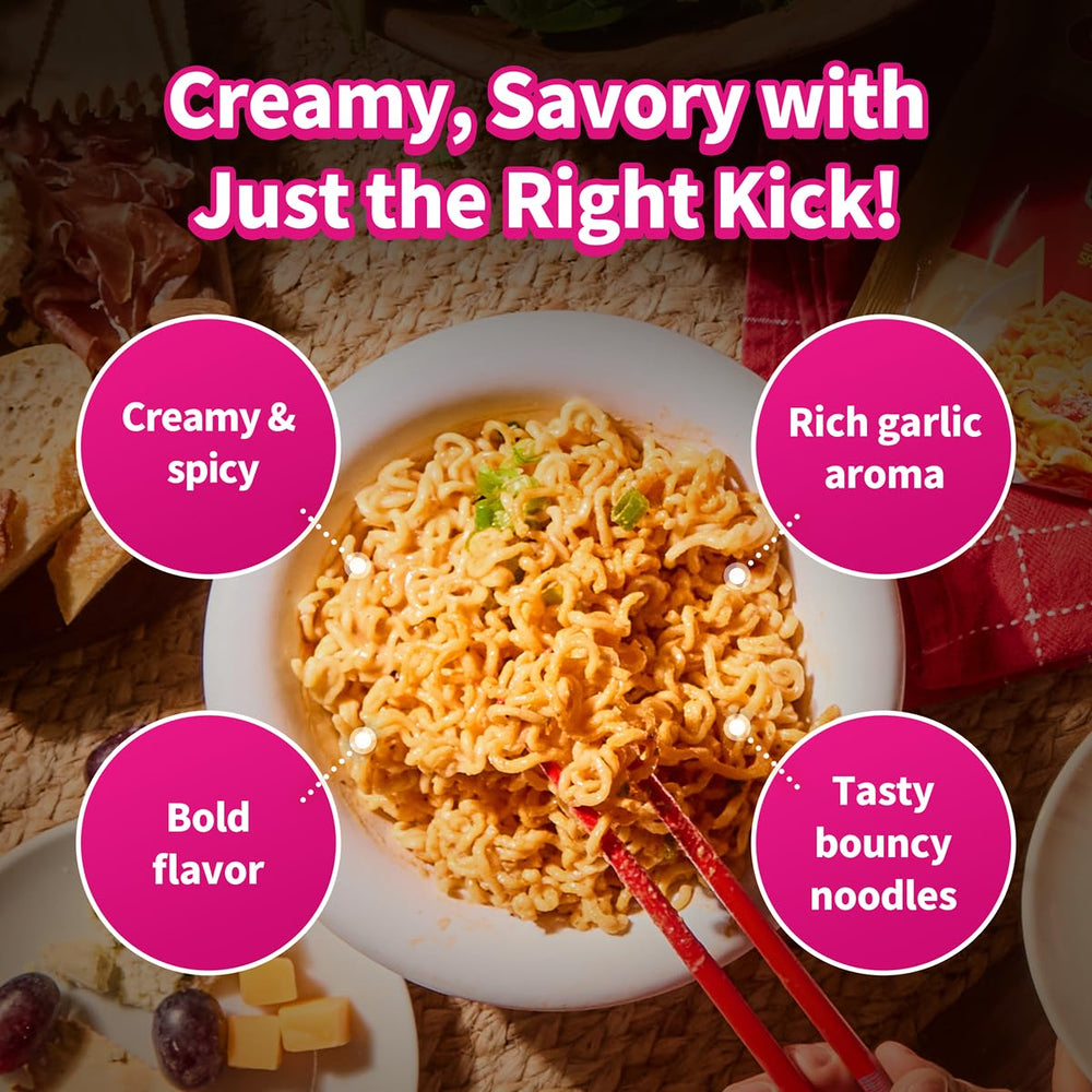 Nongshim Shin Toomba ramen noodles in the unopened package for quick prep.
