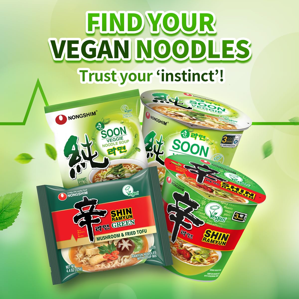 Six-pack Shin Ramyun Vegan cups keeps pantry stocked