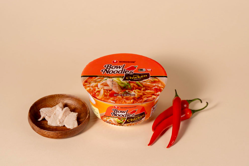 Nongshim Spicy Chicken Noodle Bowl earned 2012 Chefs Best recognition for quality