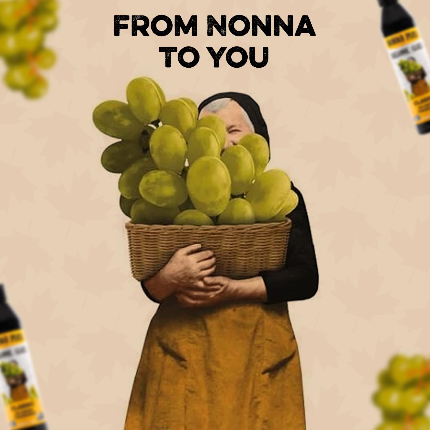 Nonna Pia's Balsamic Glaze bottle showcased with packaging.
