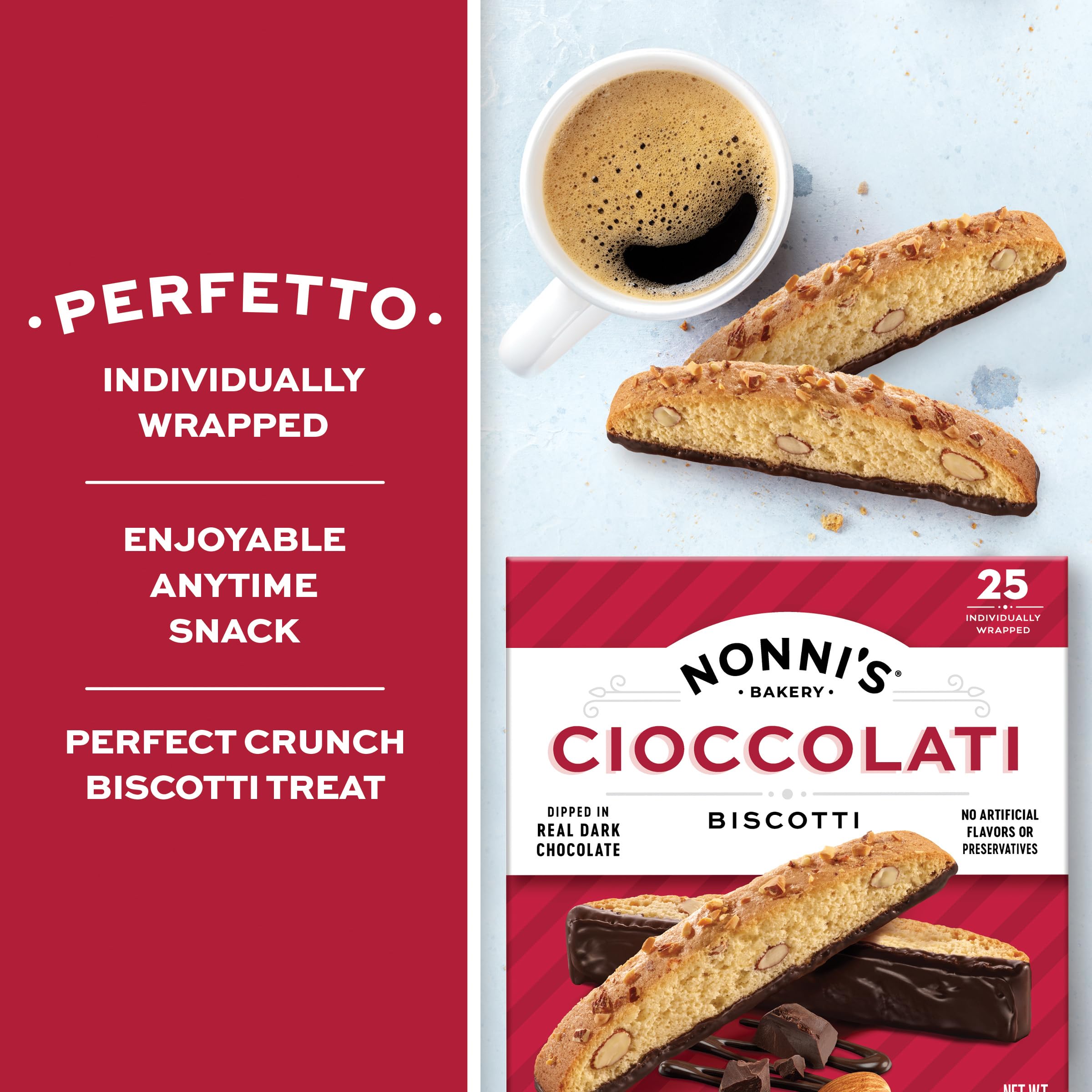 Visible almonds and walnuts; real ingredients shine in every bite