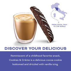 Nonni's Cookies & Creme Biscotti individually wrapped packs for on-the-go snacking.
