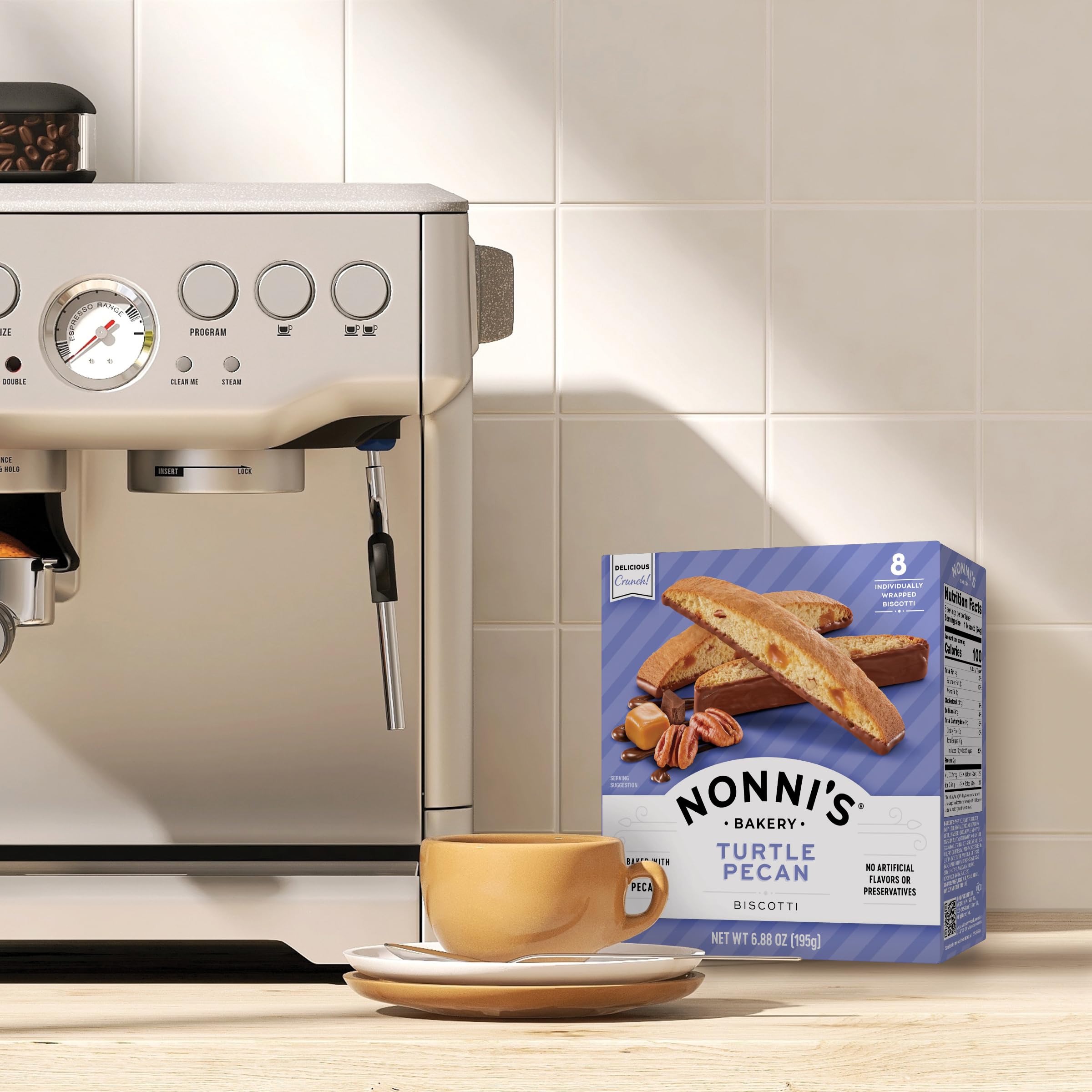 Real ingredients shine: pecans, eggs, sugar, and butter in every tasty square.