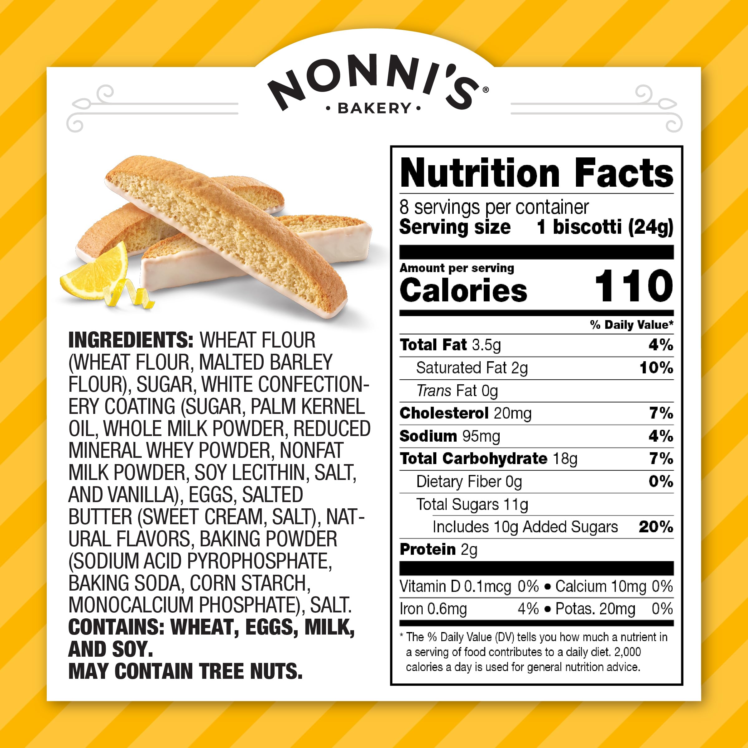 Nonni's Limone biscotti with espresso pairing, perfect morning coffee moment