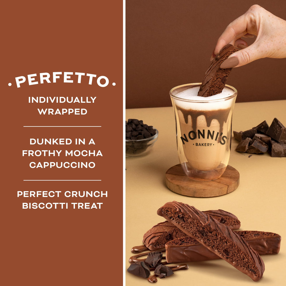 Gift-ready packaging makes Nonni's a thoughtful treat.
