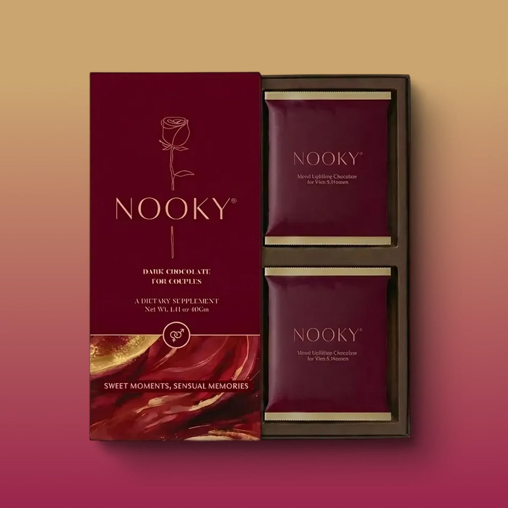 Nooky gift-ready packaging for couples and special occasions