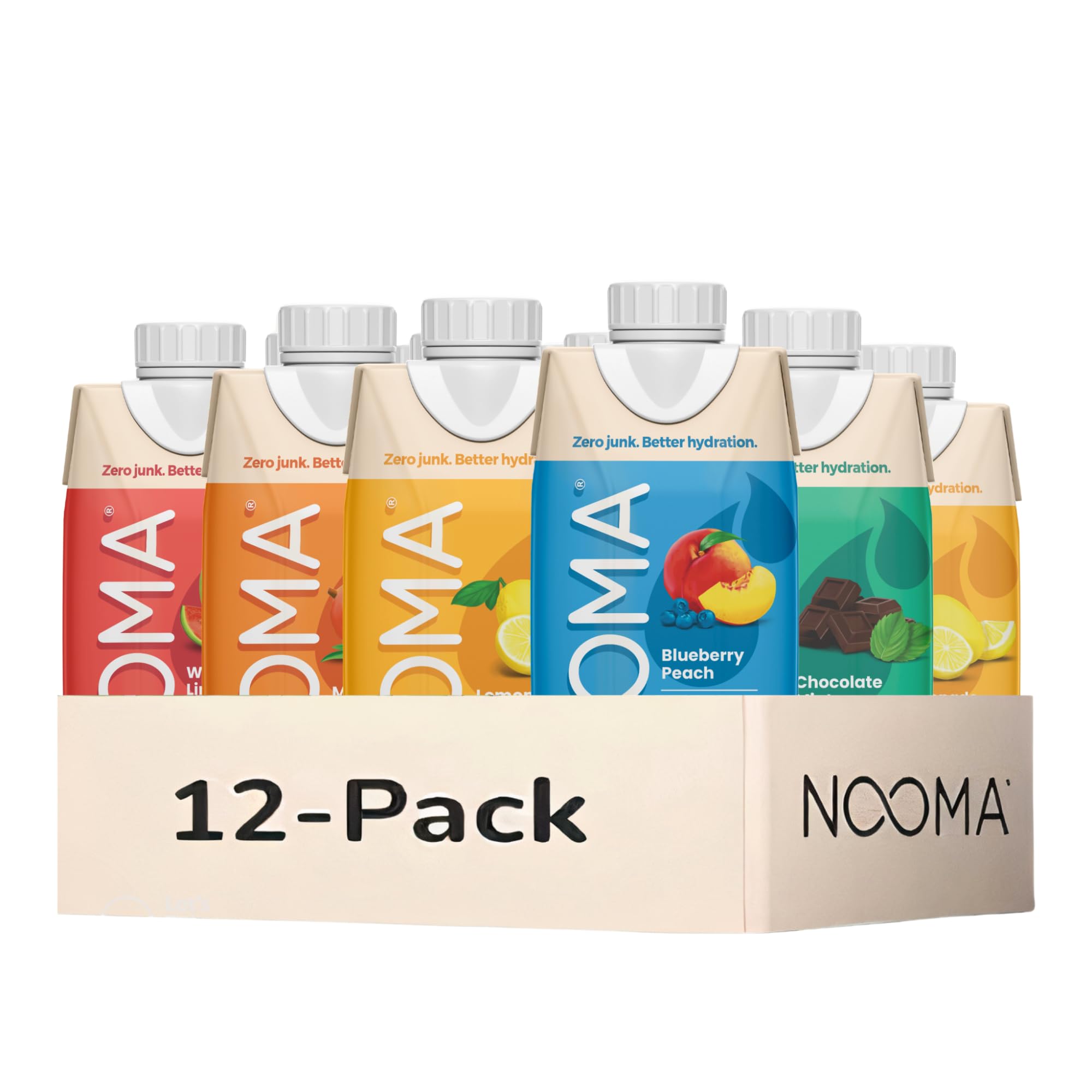 NOOMA hydrating bottle pour for on-the-go hydration