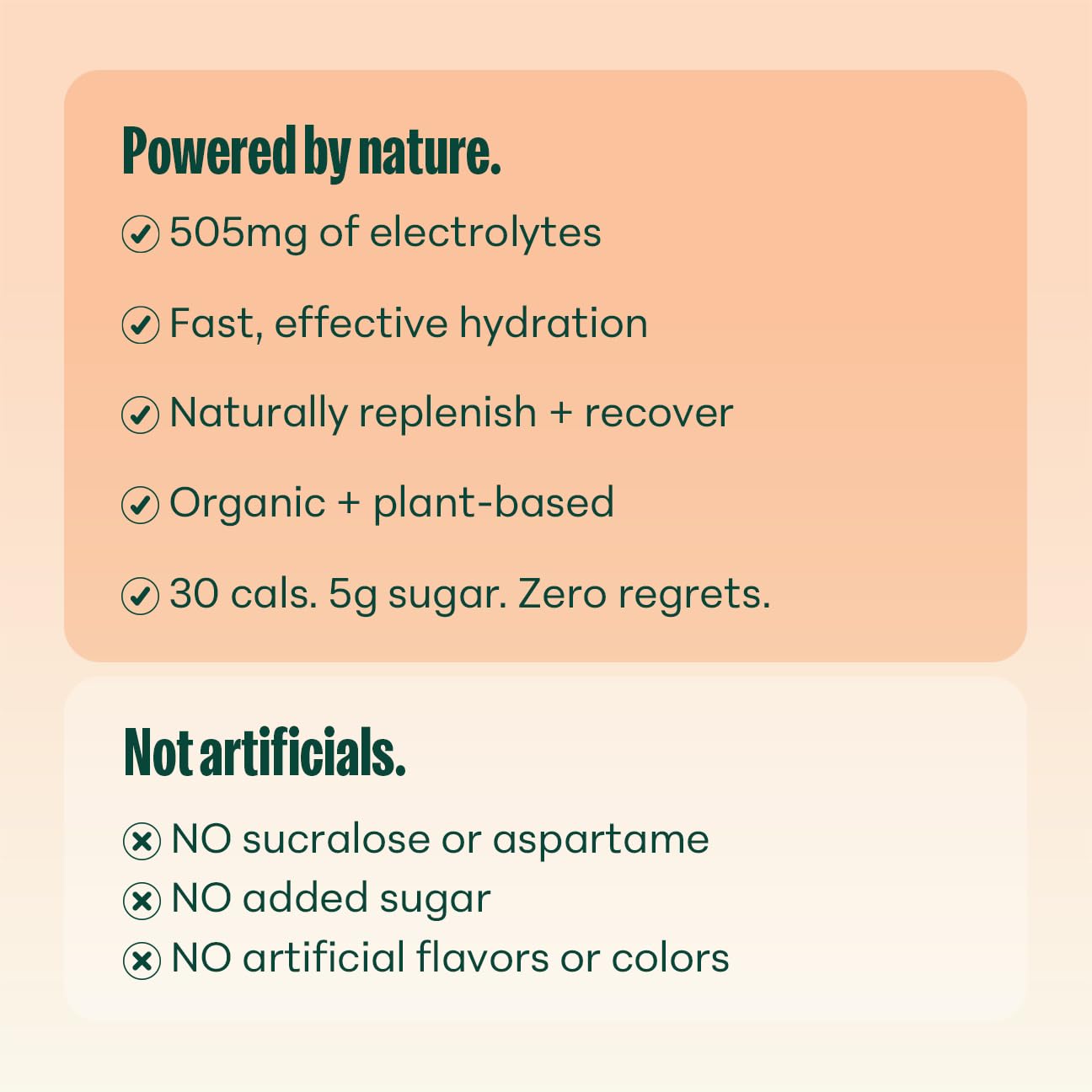 NOOMA label closeup shows organic certification and no added sugar promise