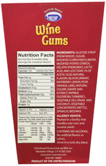 Norfolk Manor Wine Gums closeup reveals chewy texture and vibrant fruit notes.