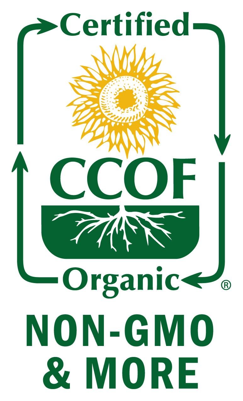 USDA Organic-certified seal on North Coast Half Moon packaging