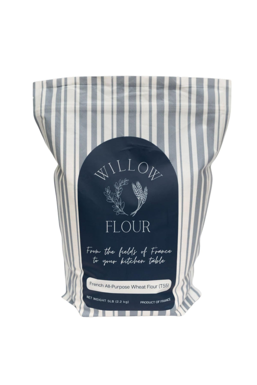 Northshore Willow and Oak Willow Flour bag for smooth, even baking.