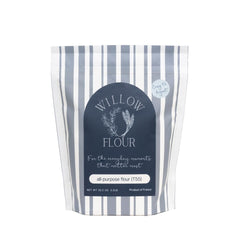 Northshore Willow and Oak Willow Flour packaging highlights clean baking.