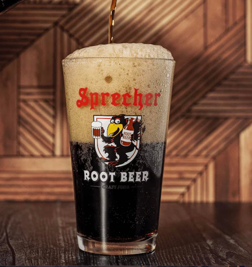 Northwestern Extract Sprecher Root Beer honey ingredients showcased with natural flavors.