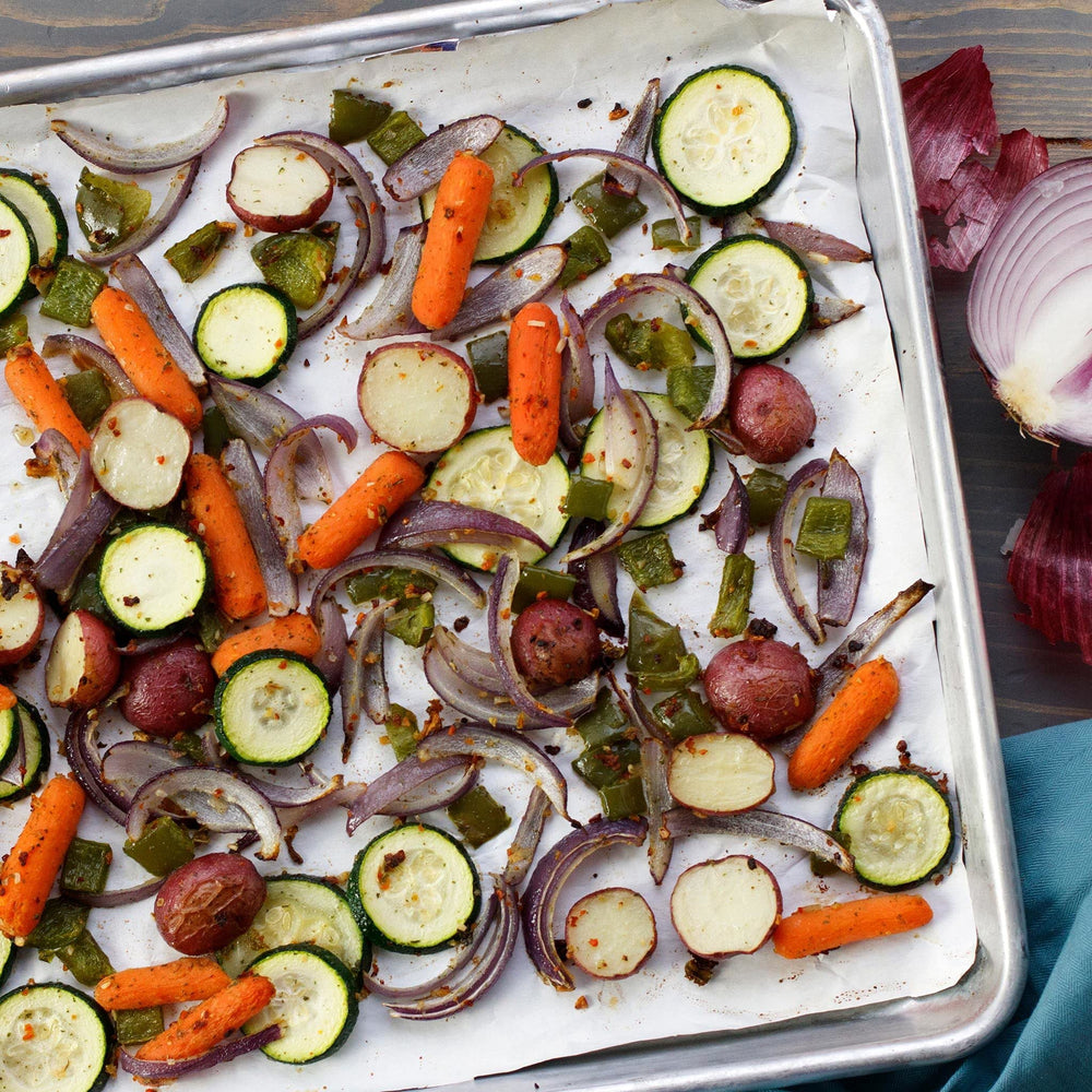 NoSalt Original sodium-free salt baking image suggests even flavoring.