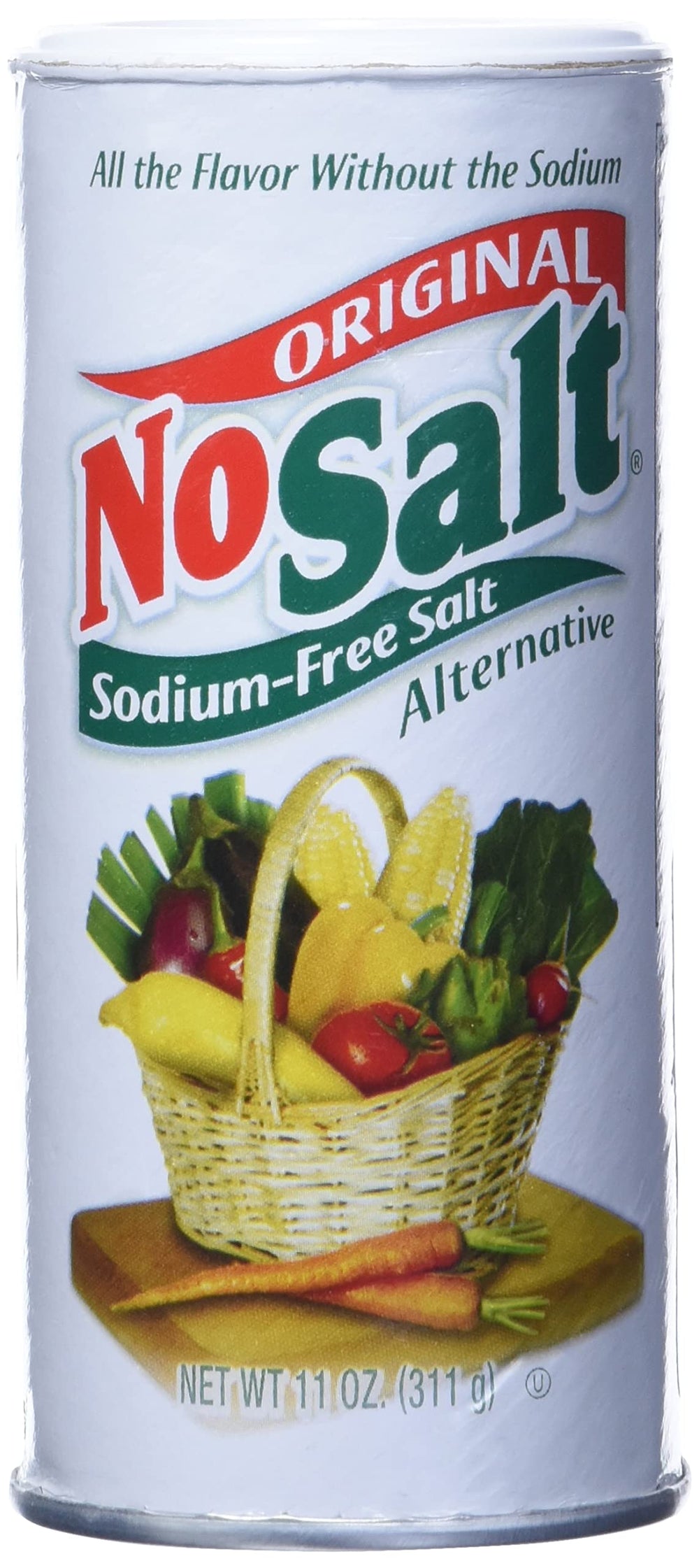 NoSalt Original sodium-free salt pack 6-count for easy seasoning without sodium.