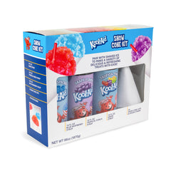 Nostalgia Kool-Aid Blue Raspberry snow cone syrup pour for icy treats