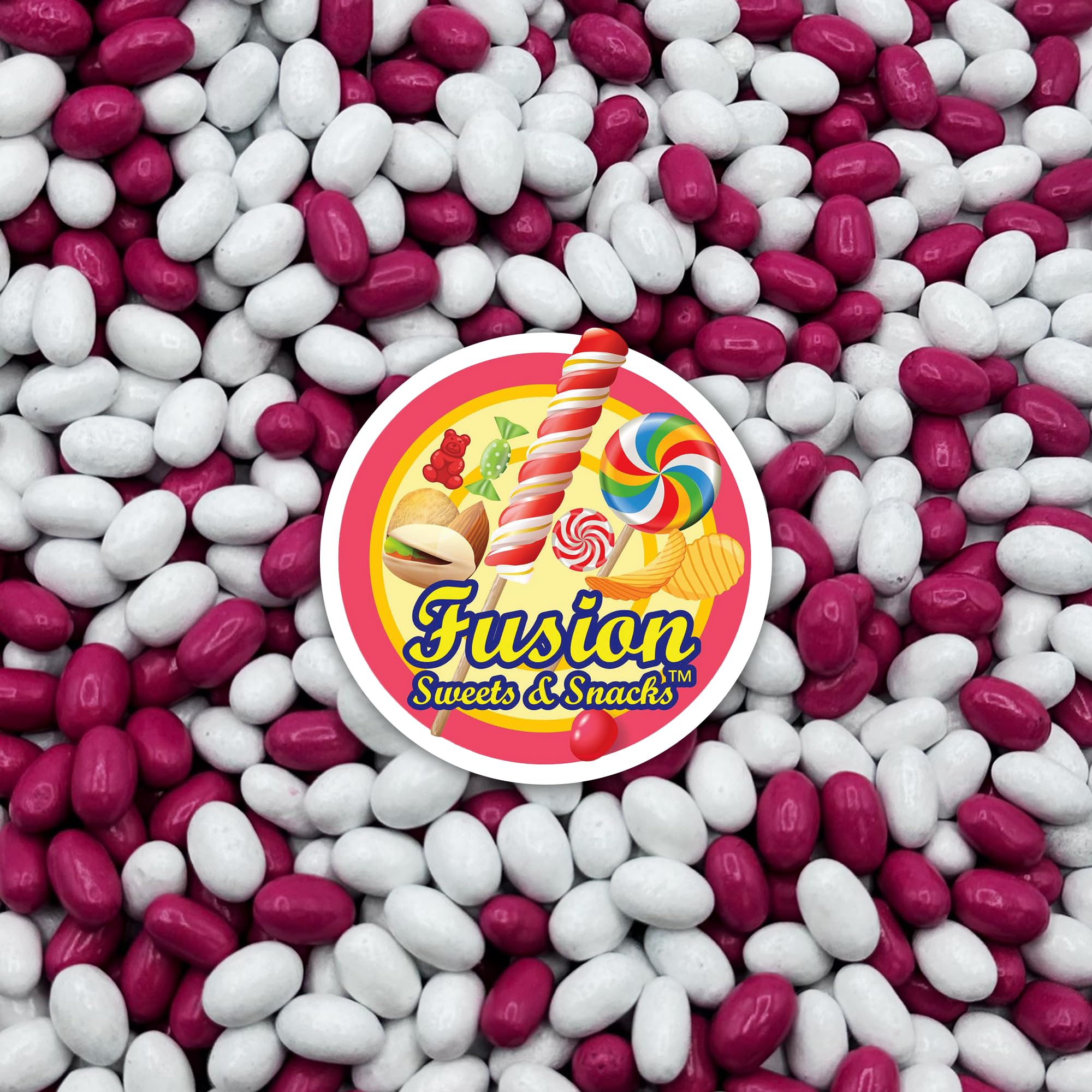  Nostalgic Good and Plenty from Fusion Sweets adds colorful retro charm to any event.
