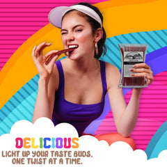 Amish Good Gourmet Licorice Twist Cinnamon texture shot highlights rich flavor.