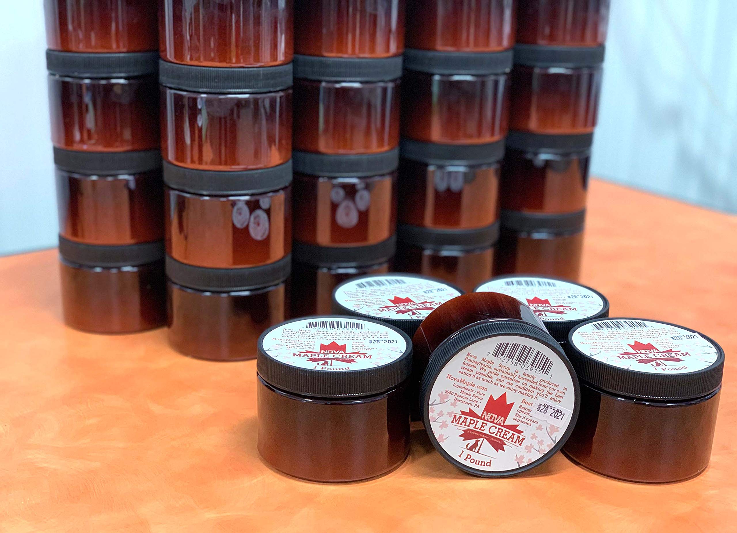 Family-owned Nova Maple Cream harvest scene underscores sustainable sourcing.