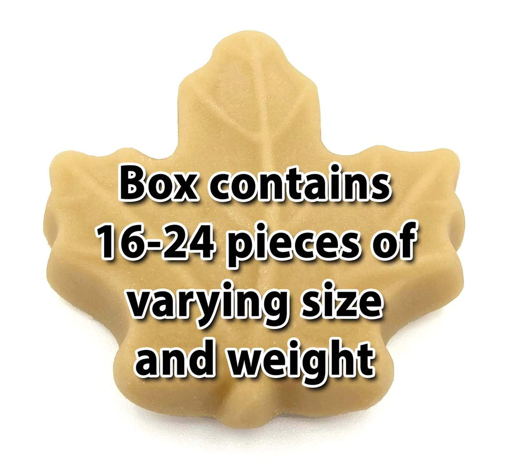 Nova Maple Syrup Candy melt-in-mouth closeup emphasizes rich maple taste