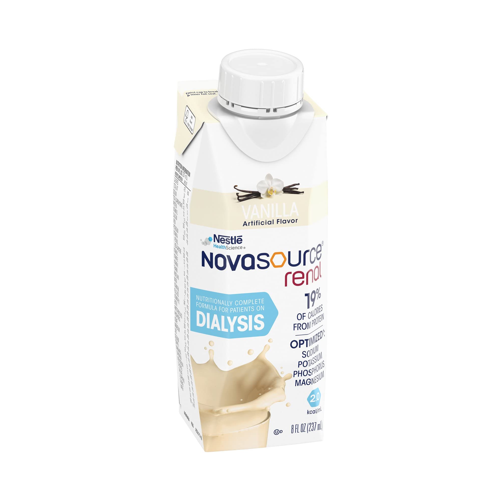 Novasource renal measured serving demonstrates portion control