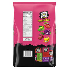 Now and Later fruity chews close-up showing bold flavors that start hard and soften