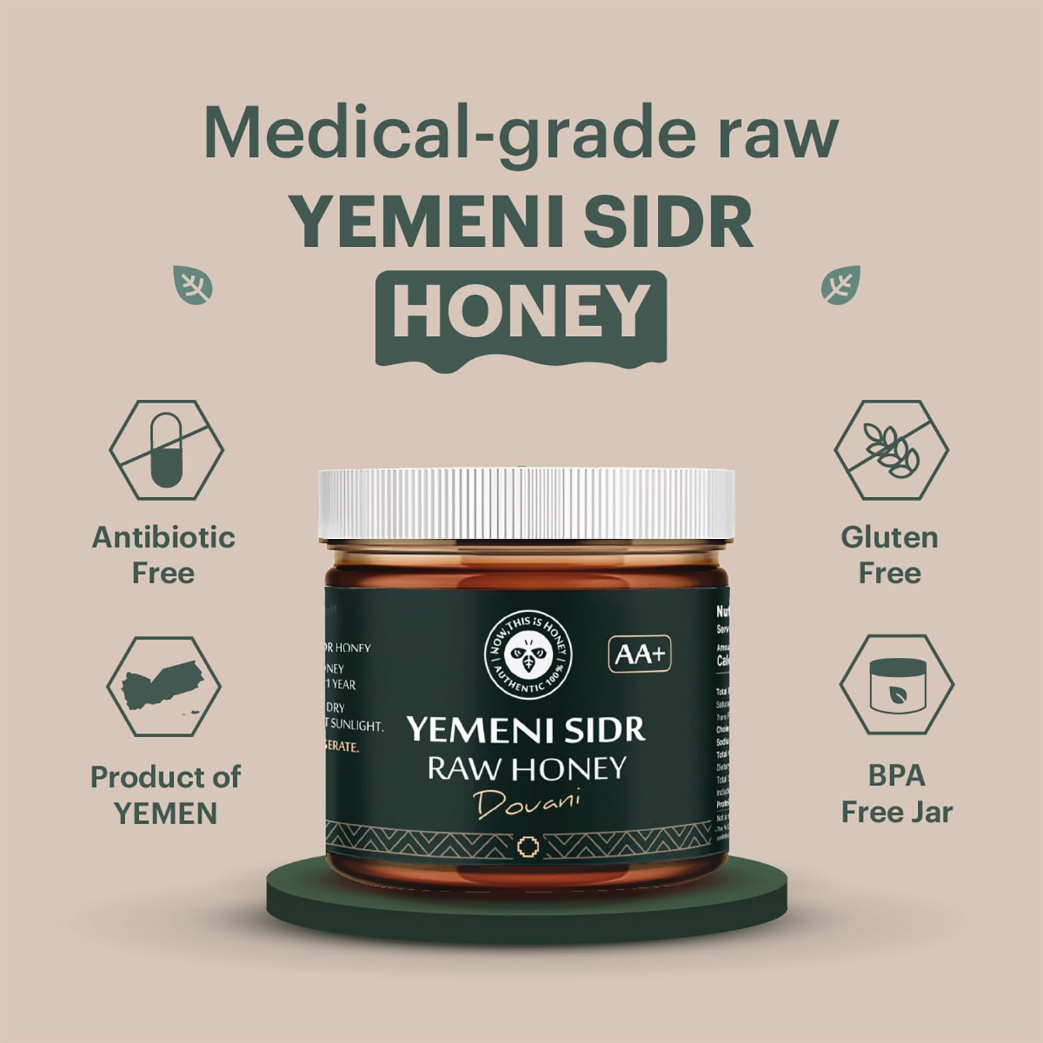 Now This Is Honey monofloral Sidr honey from Wadi Dawan with heritage in each drop