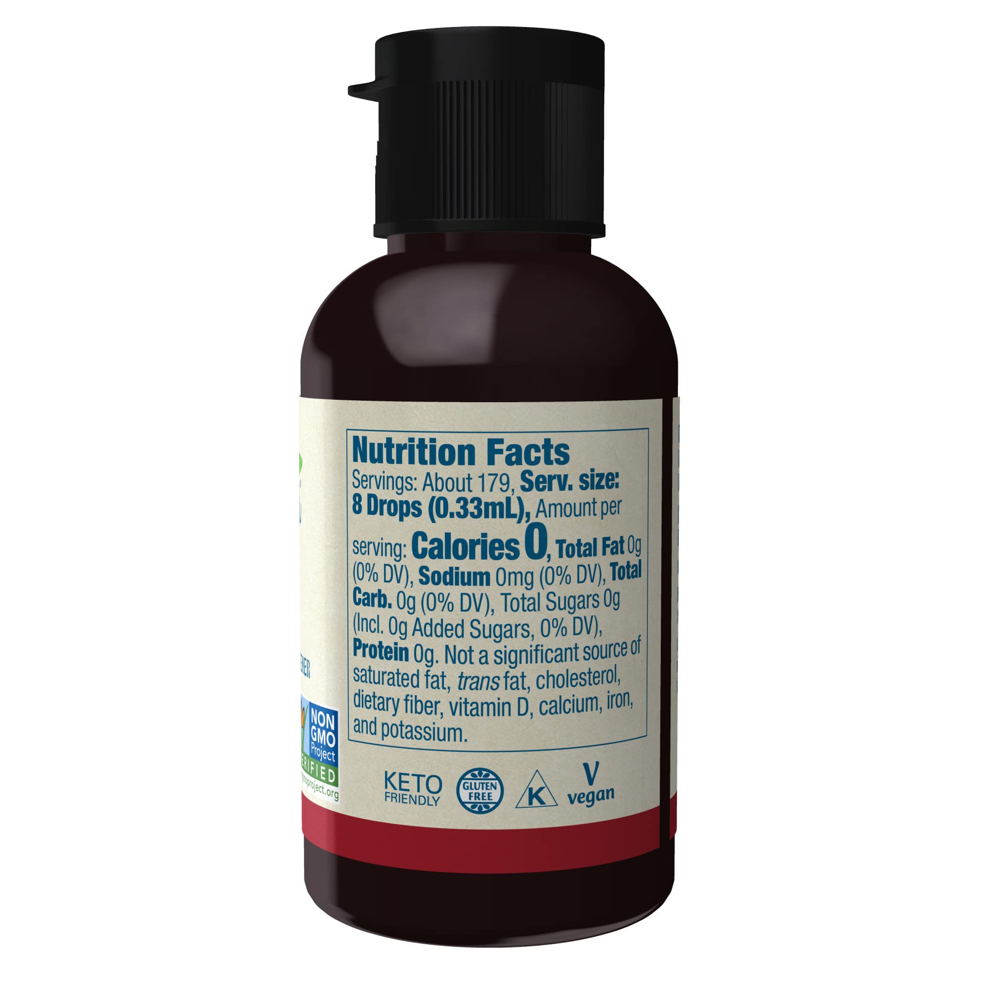 NOW Foods Better Stevia Maple liquid pour enables easy sweetening in hot or cold drinks