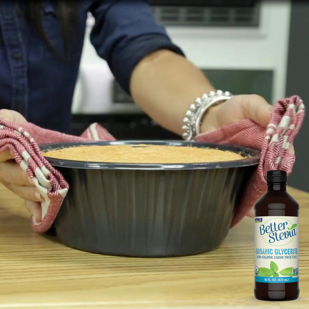 NOW Foods BetterStevia Liquid added to lemonade for a low-calorie sweetness.