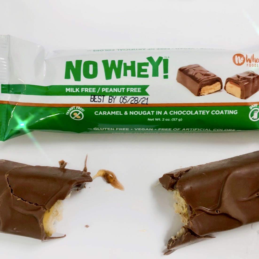 No Whey! Foods 3-pack packaging ideal for lunchboxes and sharing