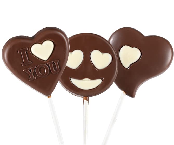 No Whey! Foods Heart Lollipop Double Heart – vegan, milk-free indulgence for gifting.