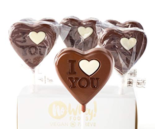 No Whey! Foods Heart Lollipop I Love You – dairy-free indulgence for loved ones.