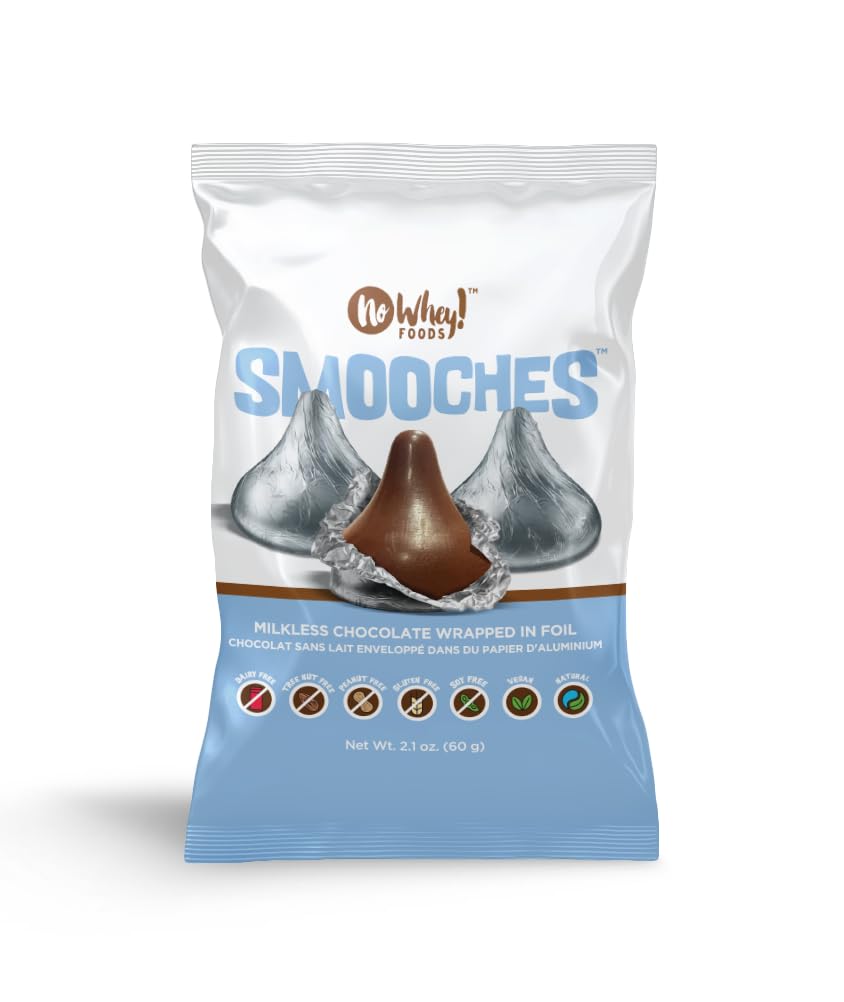No Whey! Smooches gift-pack opened to reveal allergen-free treats.