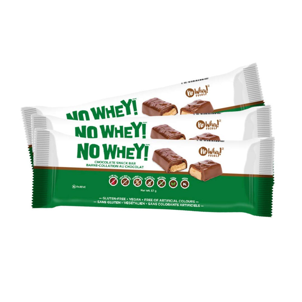 No Whey! Foods vegan chocolate nougat core close-up for a rich dairy-free treat