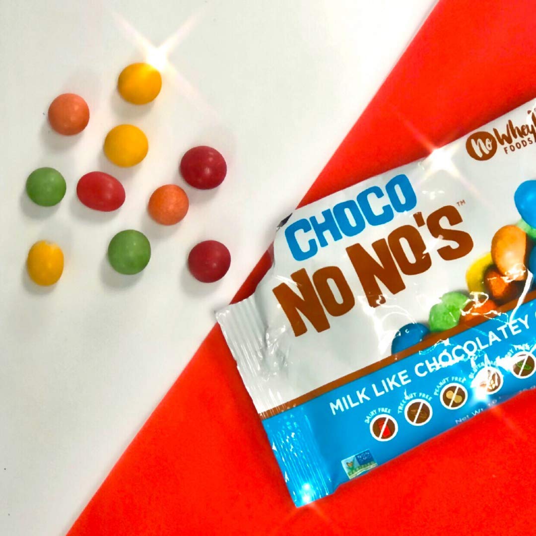 No Whey Foods Choco No No's no artificial colors and flavors label