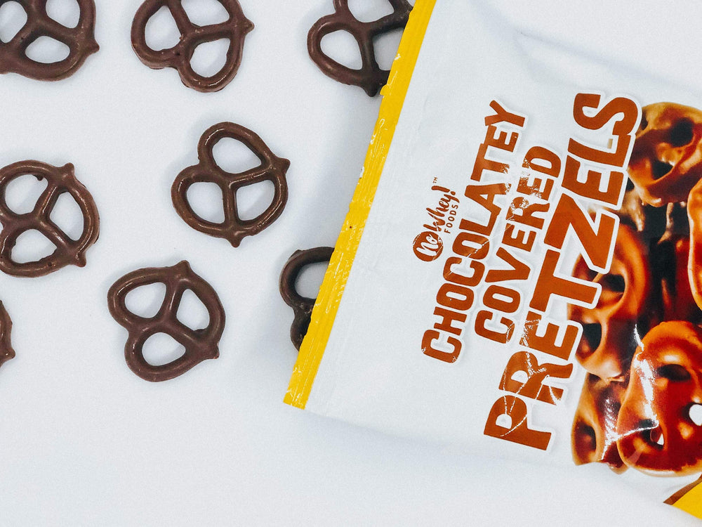 No Whey! Foods dairy-free and nut-free pretzels in pack