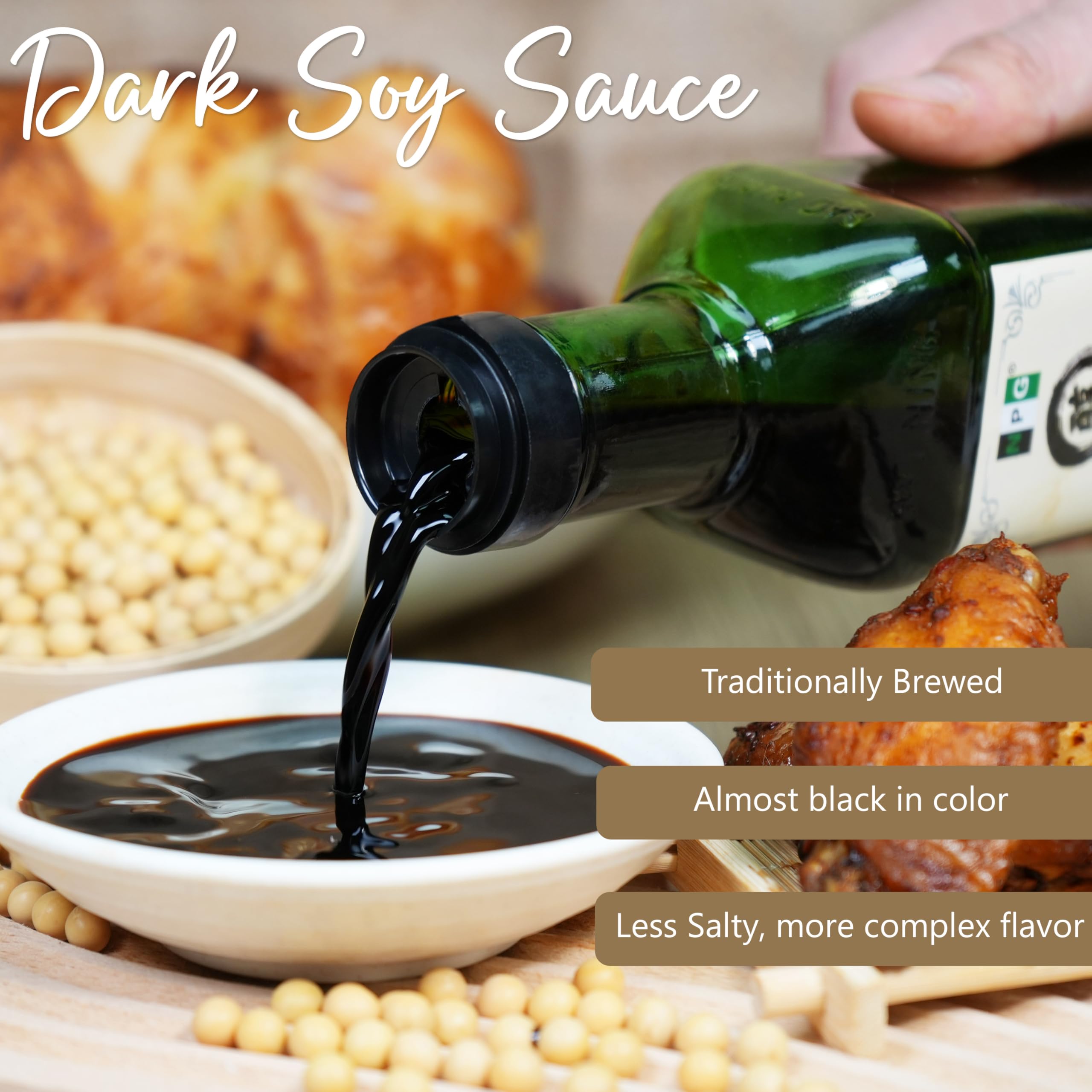 Dipping sushi with NPG Premium Dark Soy Sauce for a savory finish.