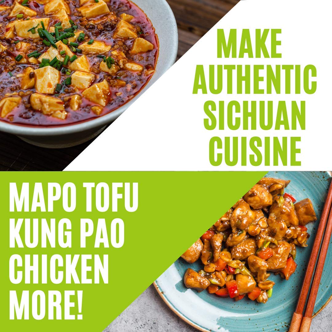 Mapo tofu topped with NPG paste for savory, layered heat.