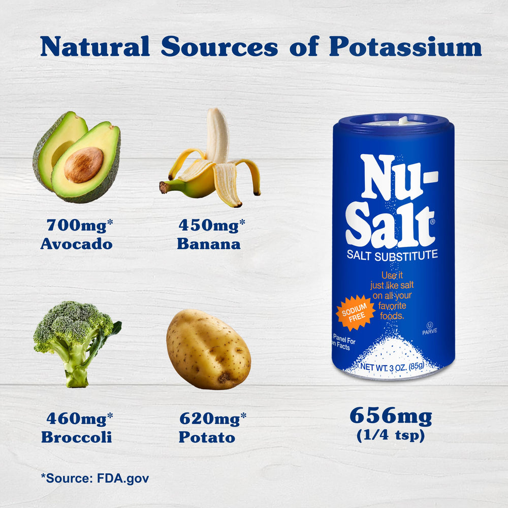 NU-SALT popcorn seasoning presents a tasty, lower-sodium snack option.