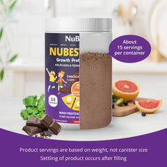 NuBest Tall Protein Powder Omega-3-6-9 from flaxseed for brain and heart support.