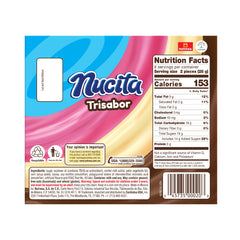 NUCITA Trisabor individual packs with spoons enable easy, mess-free enjoyment.